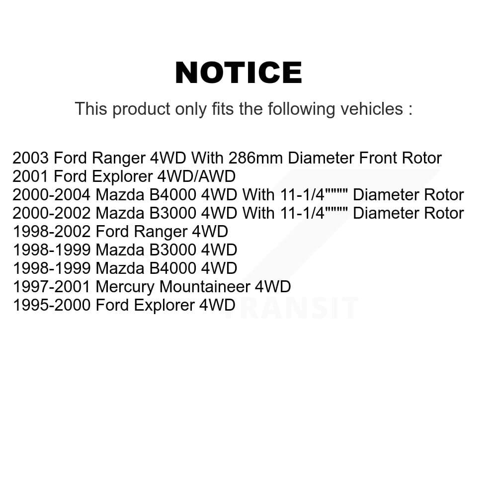 CMX - 8-66576 - Front Disc Brake Rotor image 13
