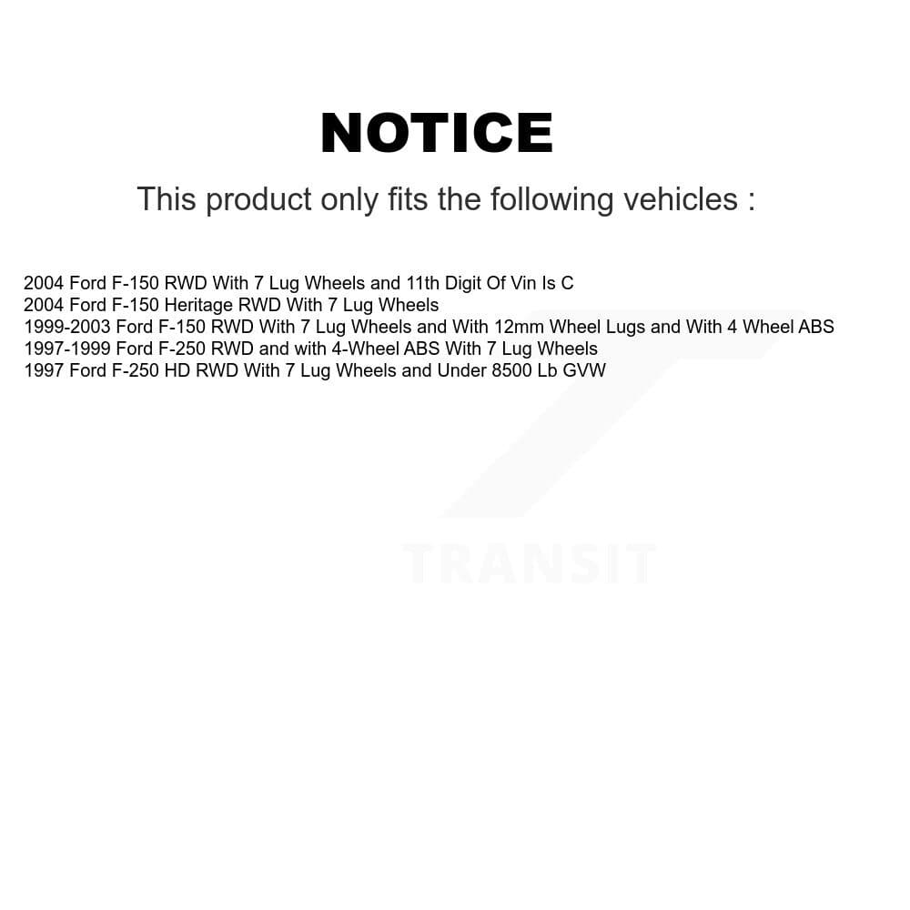 CMX - 8-66654 - Front Disc Brake Rotor and Hub Assembly image 13