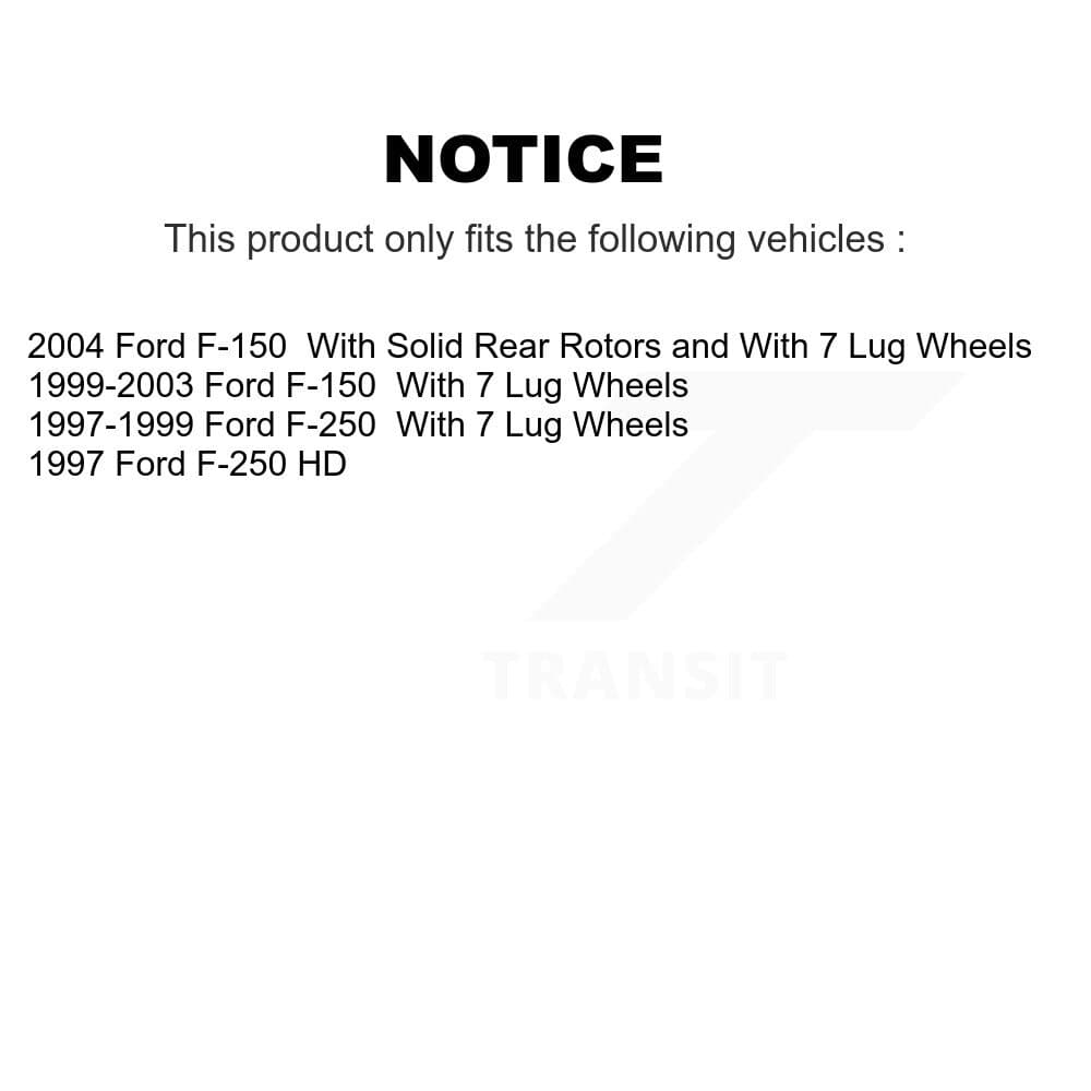 CMX - 8-66671 - Rear Disc Brake Rotor image 13