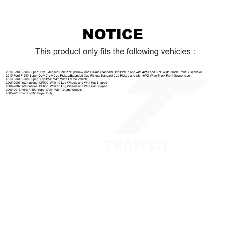 CMX - 8-680305 - Front Disc Brake Rotor image 13