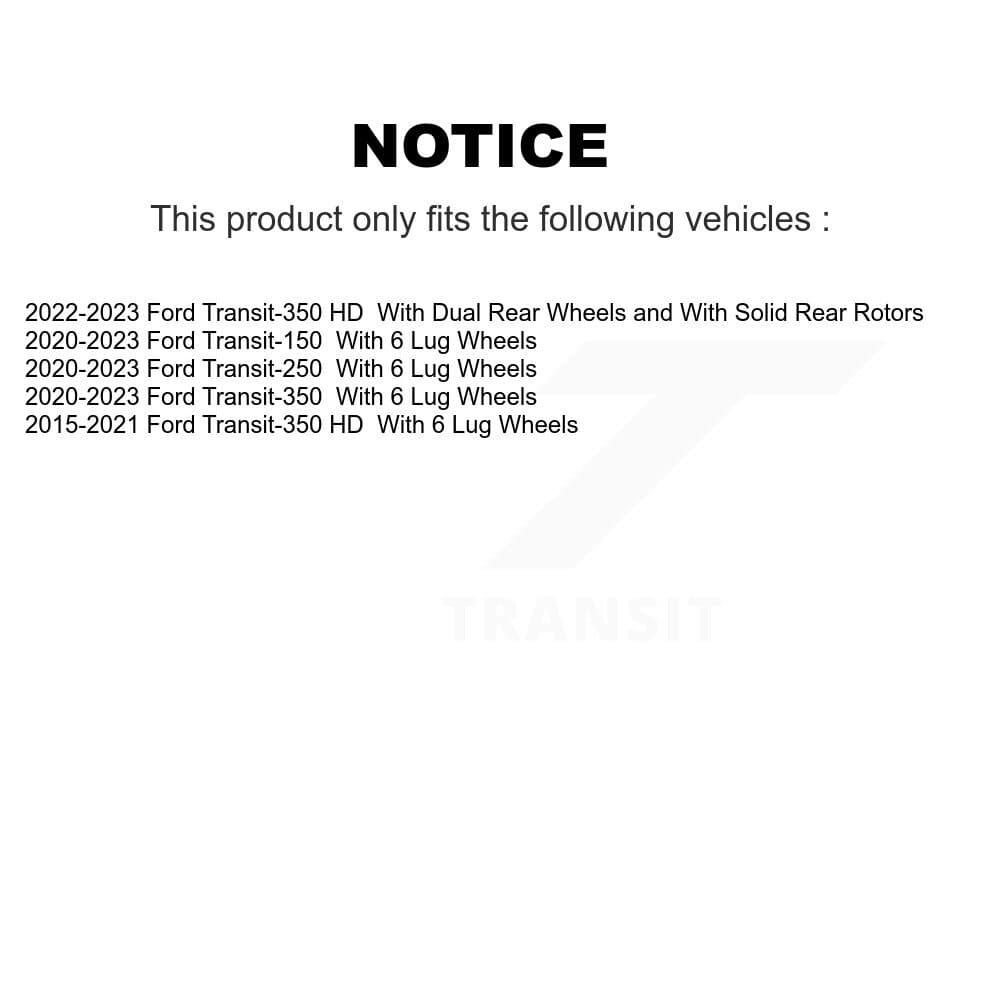 CMX - 8-681790 - Rear Disc Brake Rotor image 13
