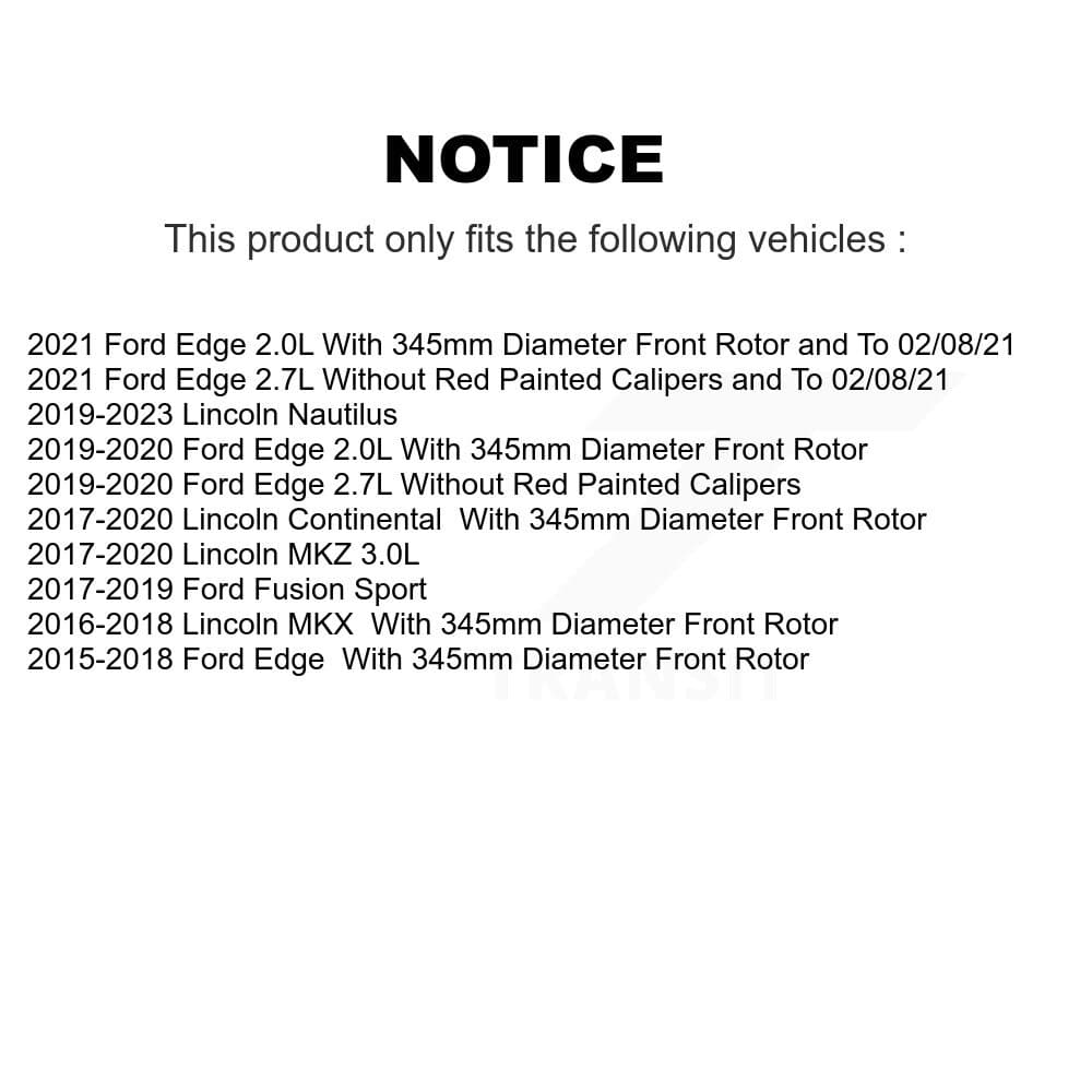 CMX - 8-681995 - Front Disc Brake Rotor image 13