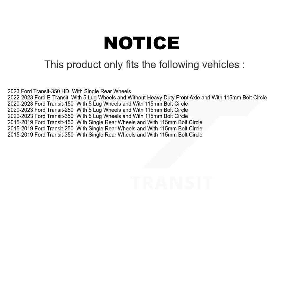 CMX - 8-682343 - Front Disc Brake Rotor image 13