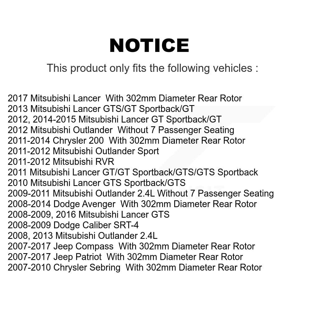 CMX - 8-780541 - Rear Disc Brake Rotor image 13