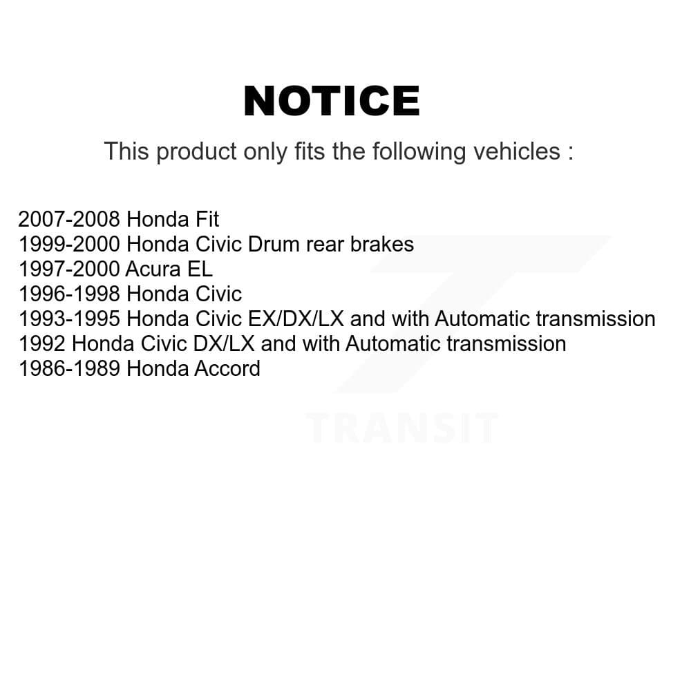 CMX - 8-9311 - Rear Brake Drum image 8