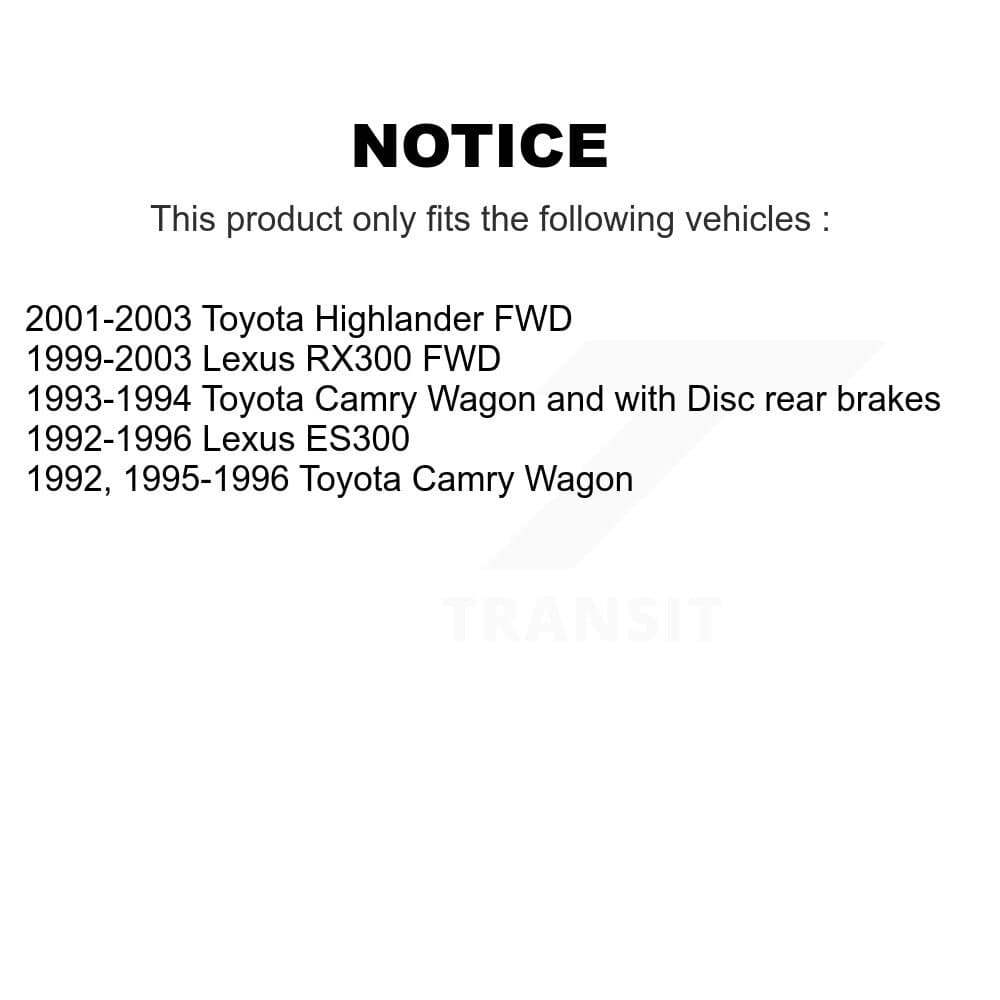 CMX - 8-96503 - Rear Disc Brake Rotor image 13