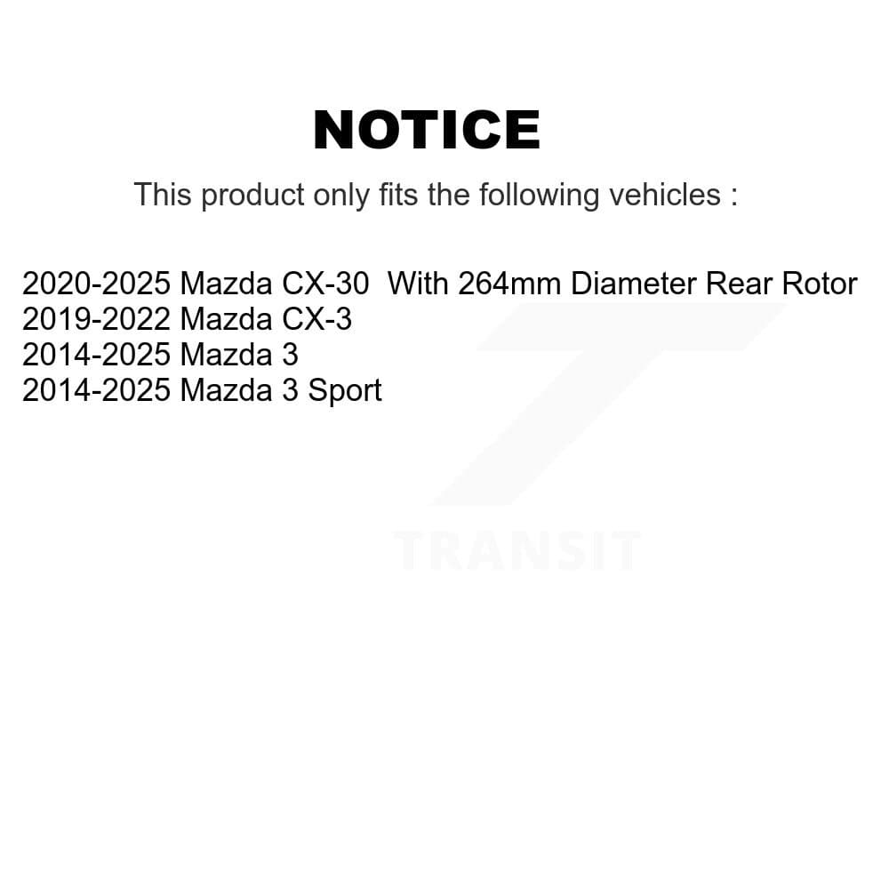 CMX - 8-981500 - Rear Disc Brake Rotor image 13