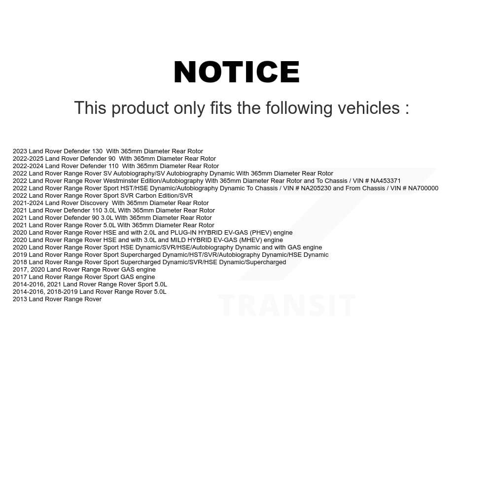 CMX - 8-982065 - Rear Disc Brake Rotor image 13