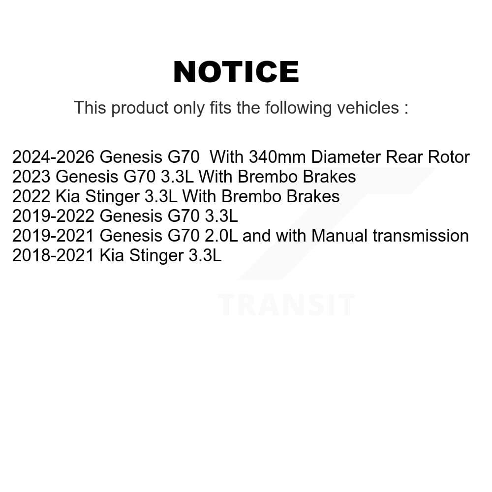 CMX - 8-982547 - Front Disc Brake Rotor image 13
