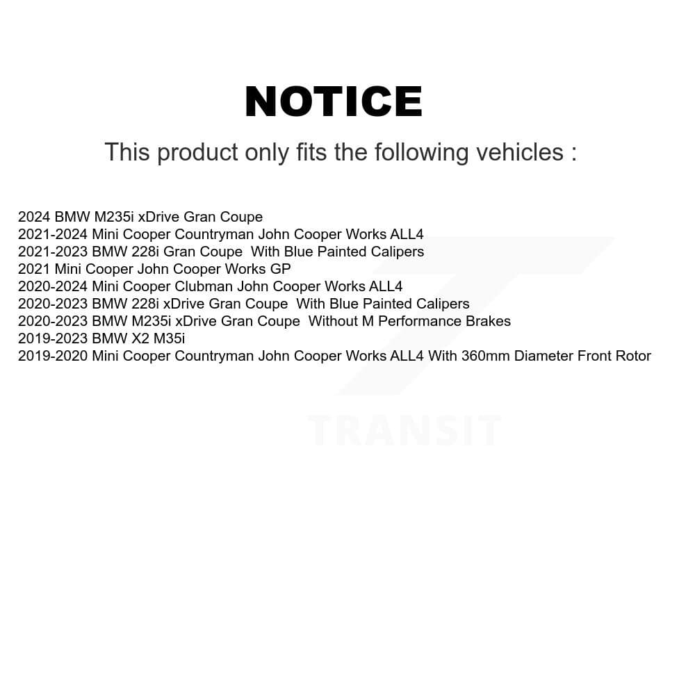 CMX - 8-982619 - Front Left Disc Brake Rotor image 13