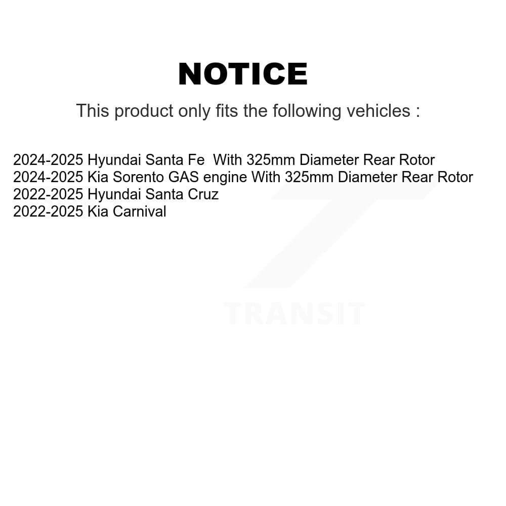 CMX - 8-982820 - Rear Disc Brake Rotor image 13