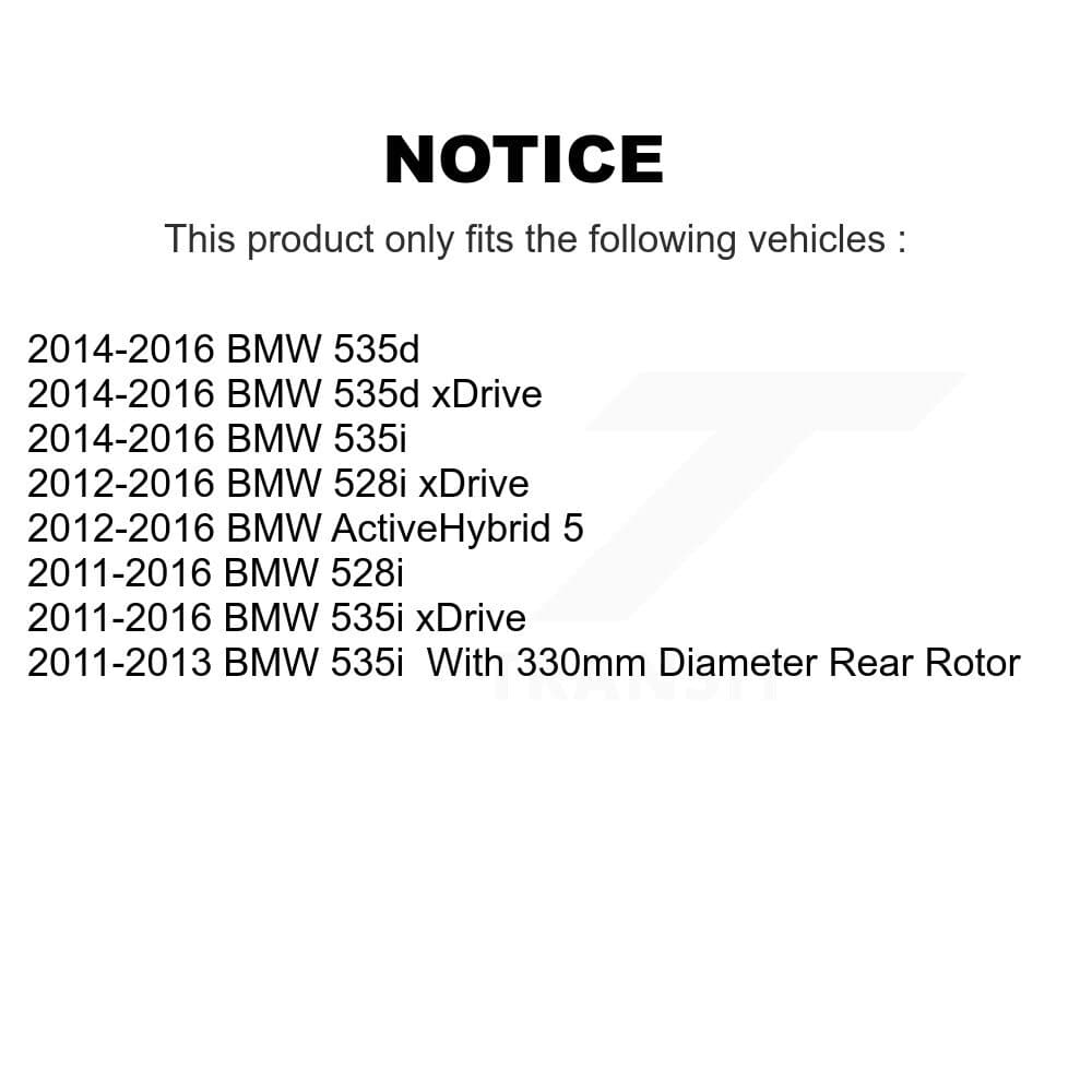 CMX - 8-TQ8135 - Rear Disc Brake Rotor image 13
