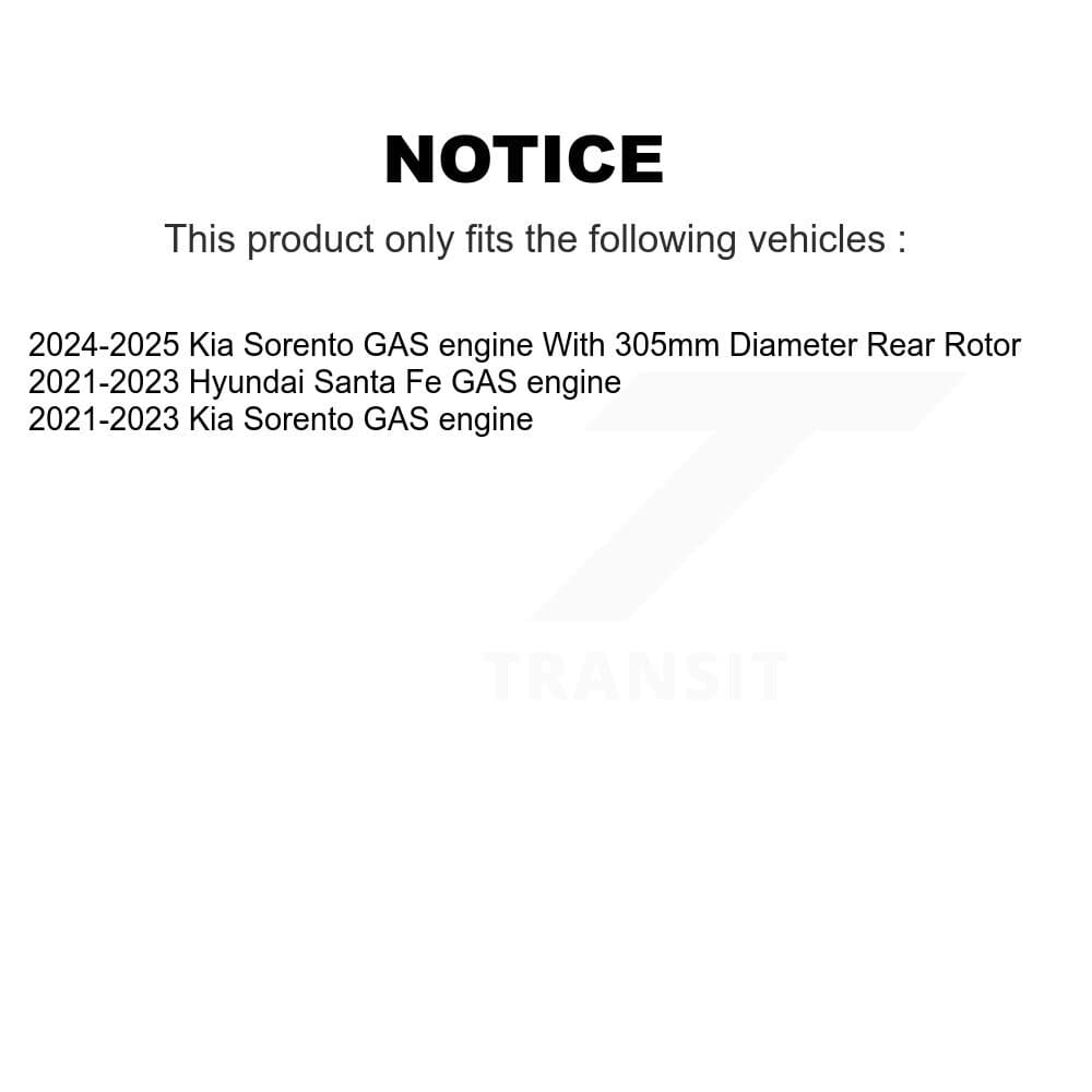 CMX - 8-TQ8438 - Rear Disc Brake Rotor image 13