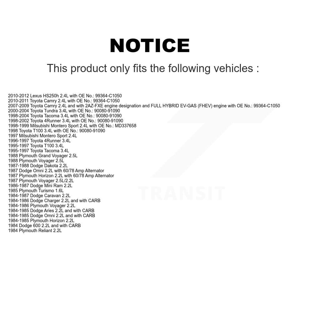 Bando - BAN-4PK1050 - Water Pump and Alternator Accessory Drive Belt image 2