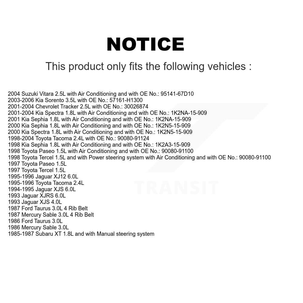 Bando - BAN-4PK1080 - Power Steering Accessory Drive Belt image 2