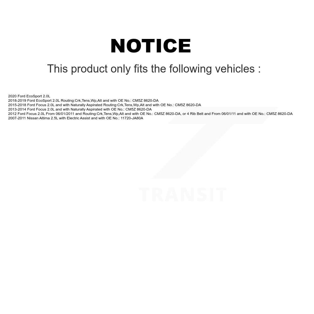 Bando - BAN-4PK1300 - Water Pump and Alternator Accessory Drive Belt image 2