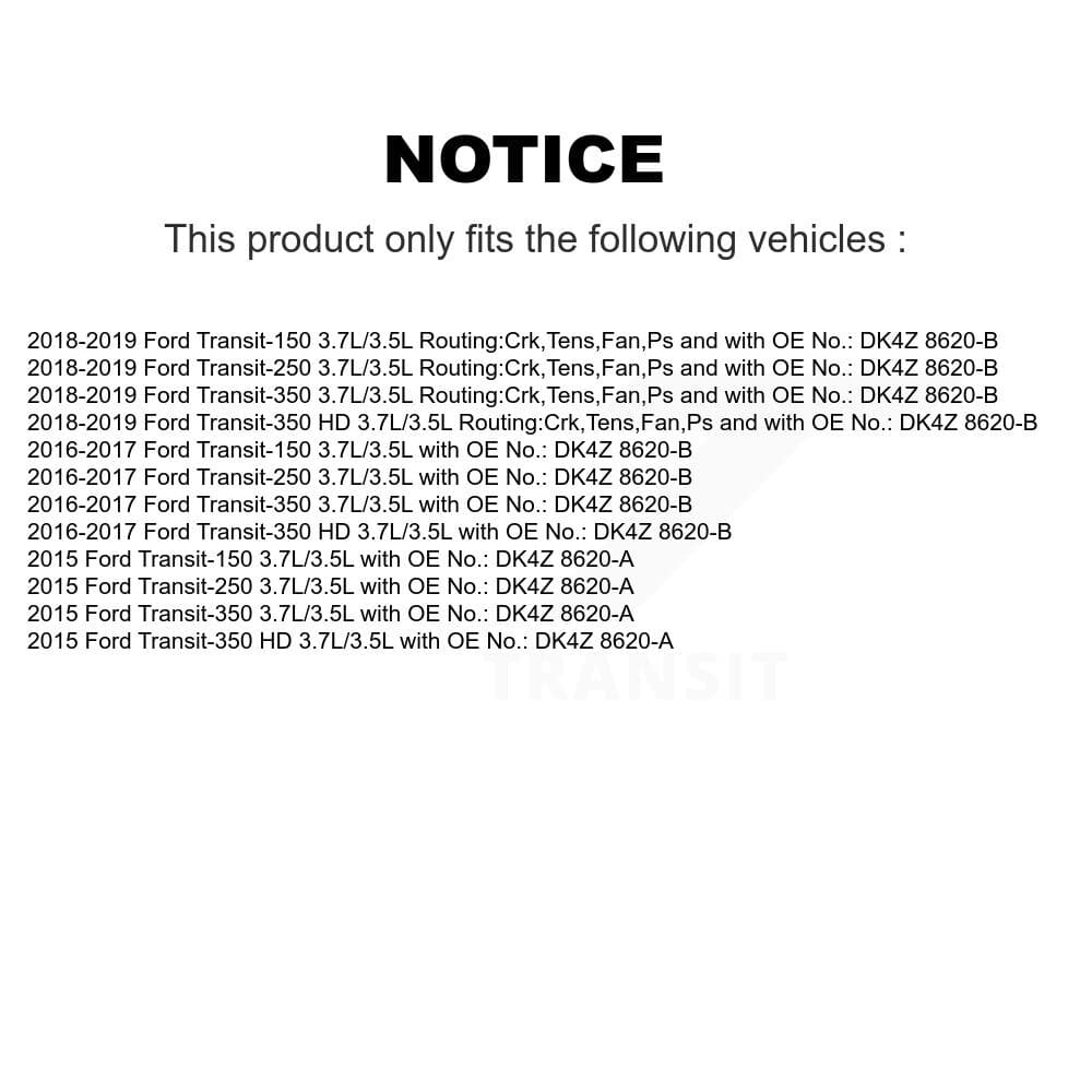 Bando - BAN-4PK1450 - Fan and Power Steering Accessory Drive Belt image 2