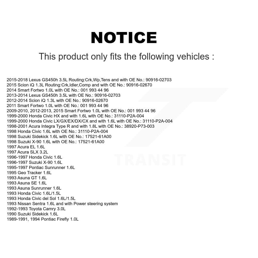 Bando - BAN-4PK800 - Alternator Accessory Drive Belt image 2