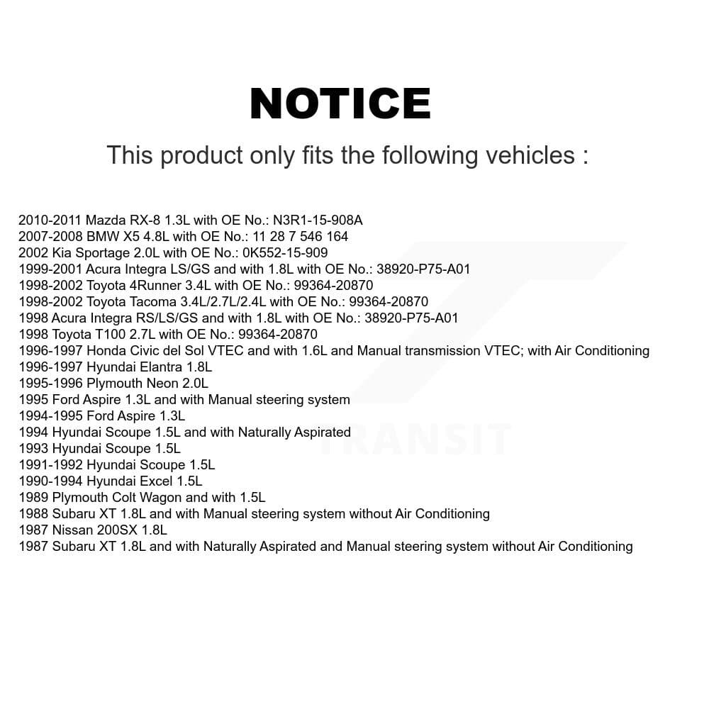 Bando - BAN-4PK870 - Air Conditioning Accessory Drive Belt image 2