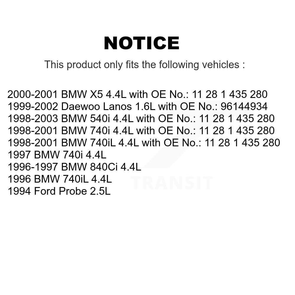 Bando - BAN-5PK1005 - Air Conditioning Accessory Drive Belt image 2