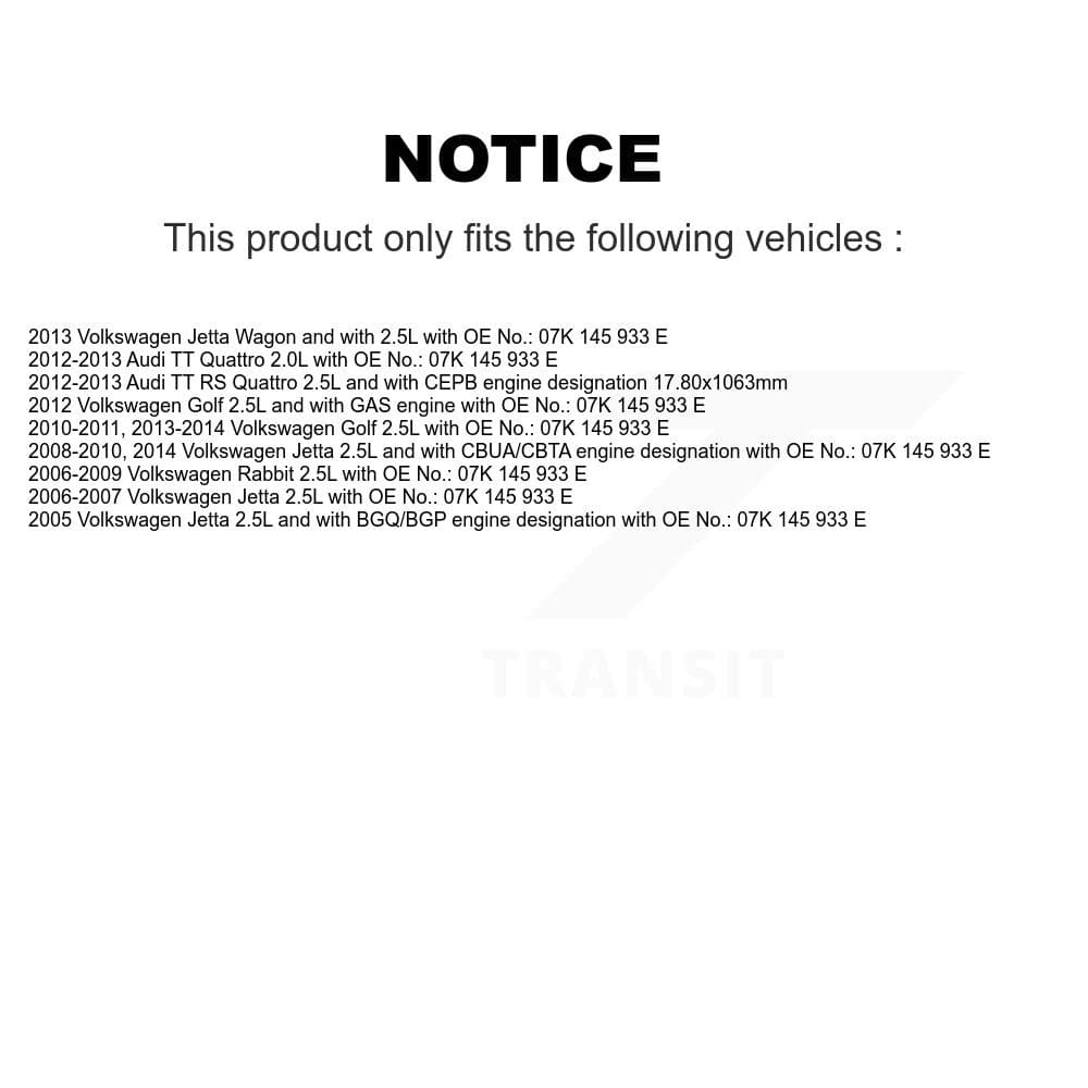 Bando - BAN-5PK1060 - Water Pump and Alternator Accessory Drive Belt image 2