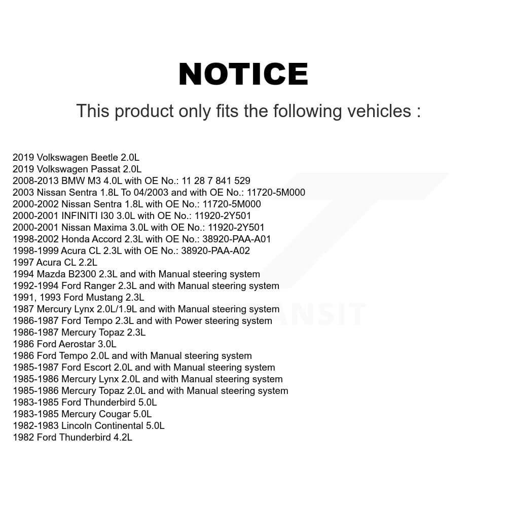 Bando - BAN-6PK1105 - Air Conditioning Accessory Drive Belt image 2