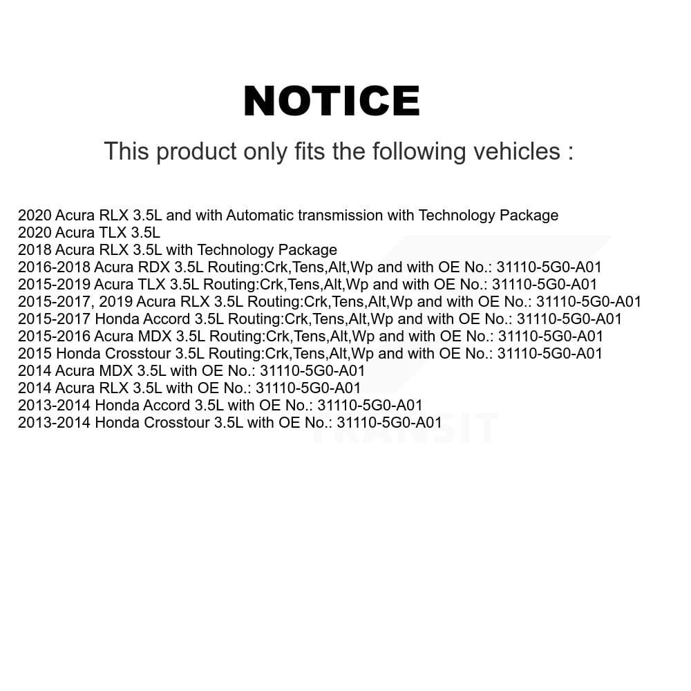 Bando - BAN-6PK1170 - Water Pump and Alternator Accessory Drive Belt image 2