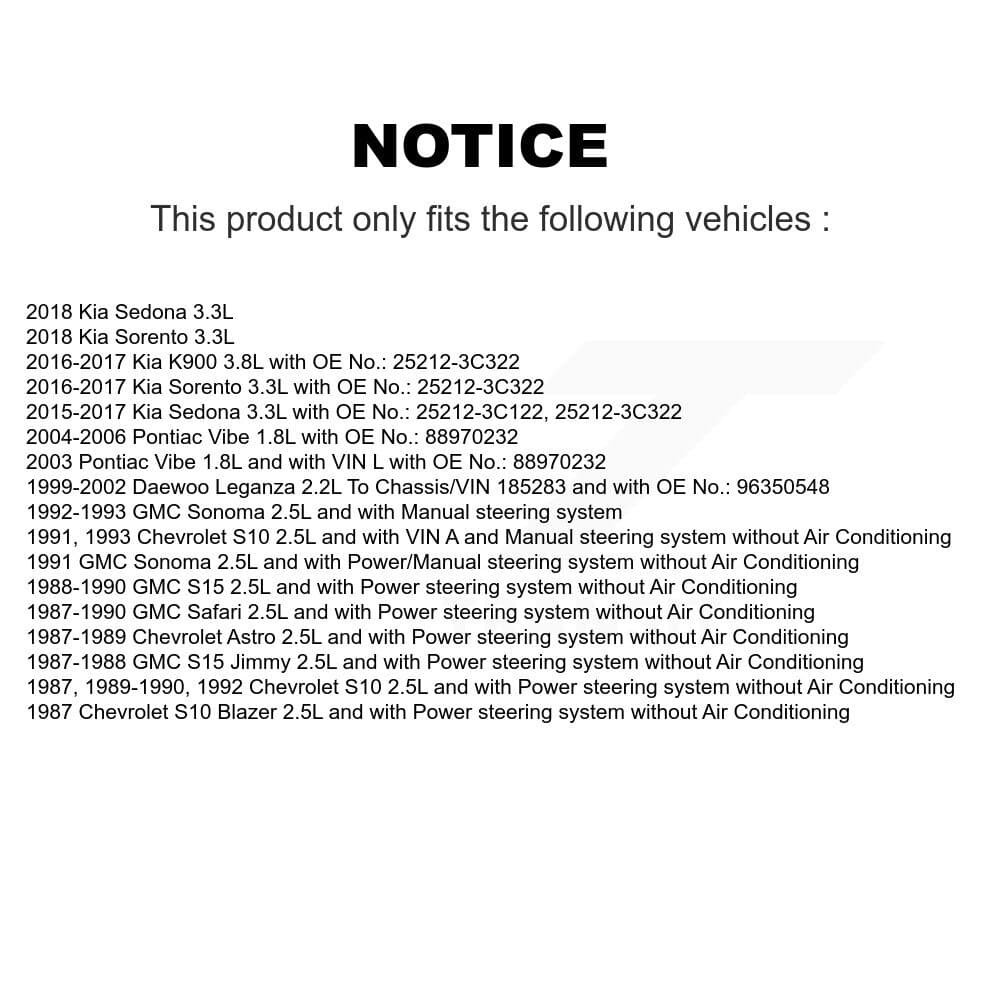 Bando - BAN-6PK1900 - Accessory Drive Accessory Drive Belt image 2