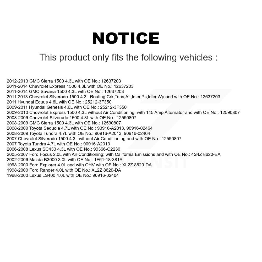 Bando - BAN-6PK2230 - Water Pump, Alternator, Air Conditioning and Power Accessory Drive Belt image 2