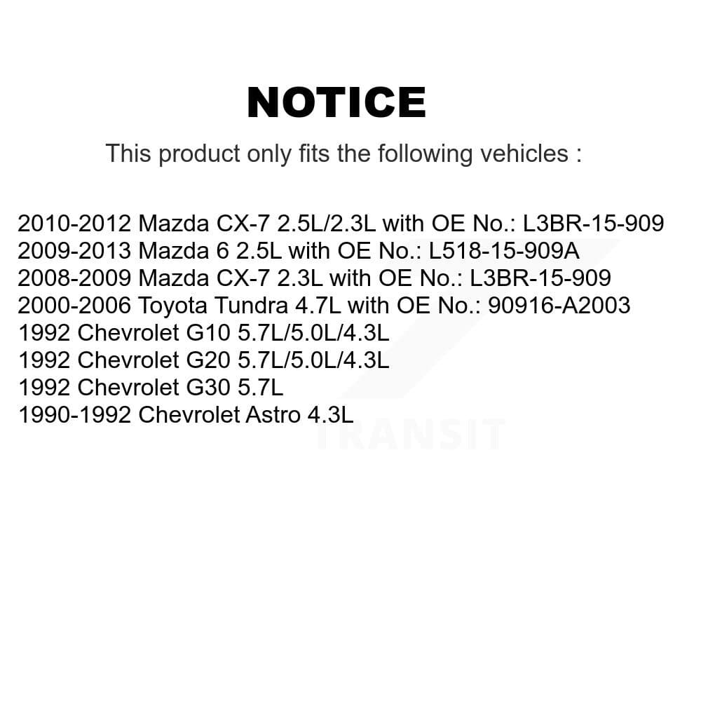 Bando - BAN-6PK2305 - Water Pump, Alternator, Air Conditioning and Power Accessory Drive Belt image 2