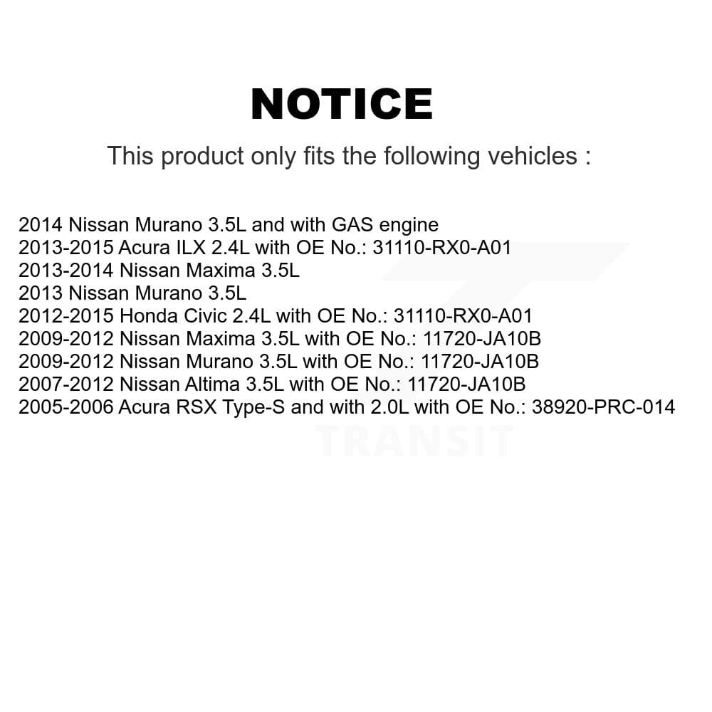 Bando - BAN-7PK1700 - Air Conditioning, Alternator and Power Steering Accessory Drive Belt image 2