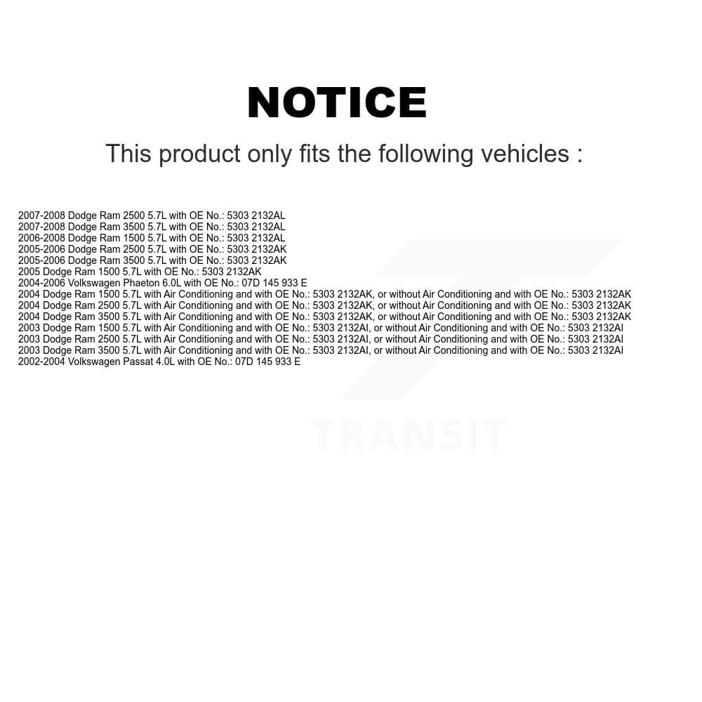 Bando - BAN-7PK2570 - Water Pump, Alternator, Air Conditioning and Power Accessory Drive Belt image 2