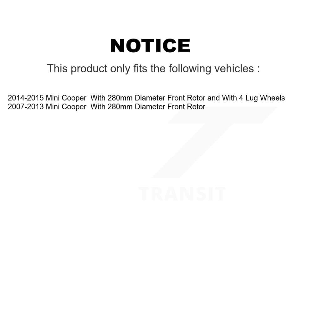 DS-One - DS1-980606 - Front Disc Brake Rotor image 17
