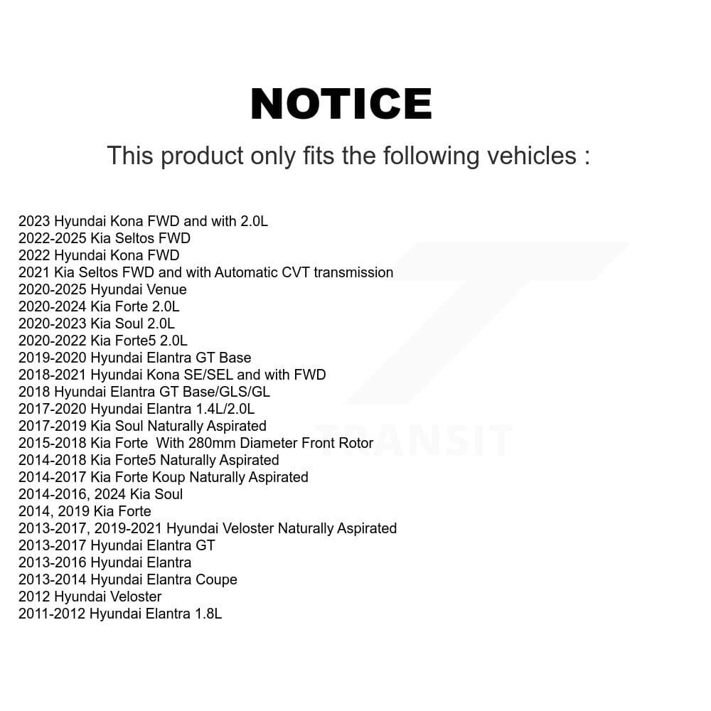 DS-One - DS1-980897 - Front Disc Brake Rotor image 17