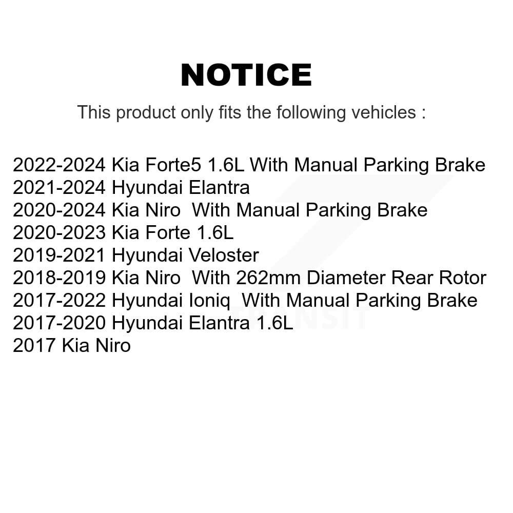 DS-One - DS1-982143 - Rear Disc Brake Rotor image 17