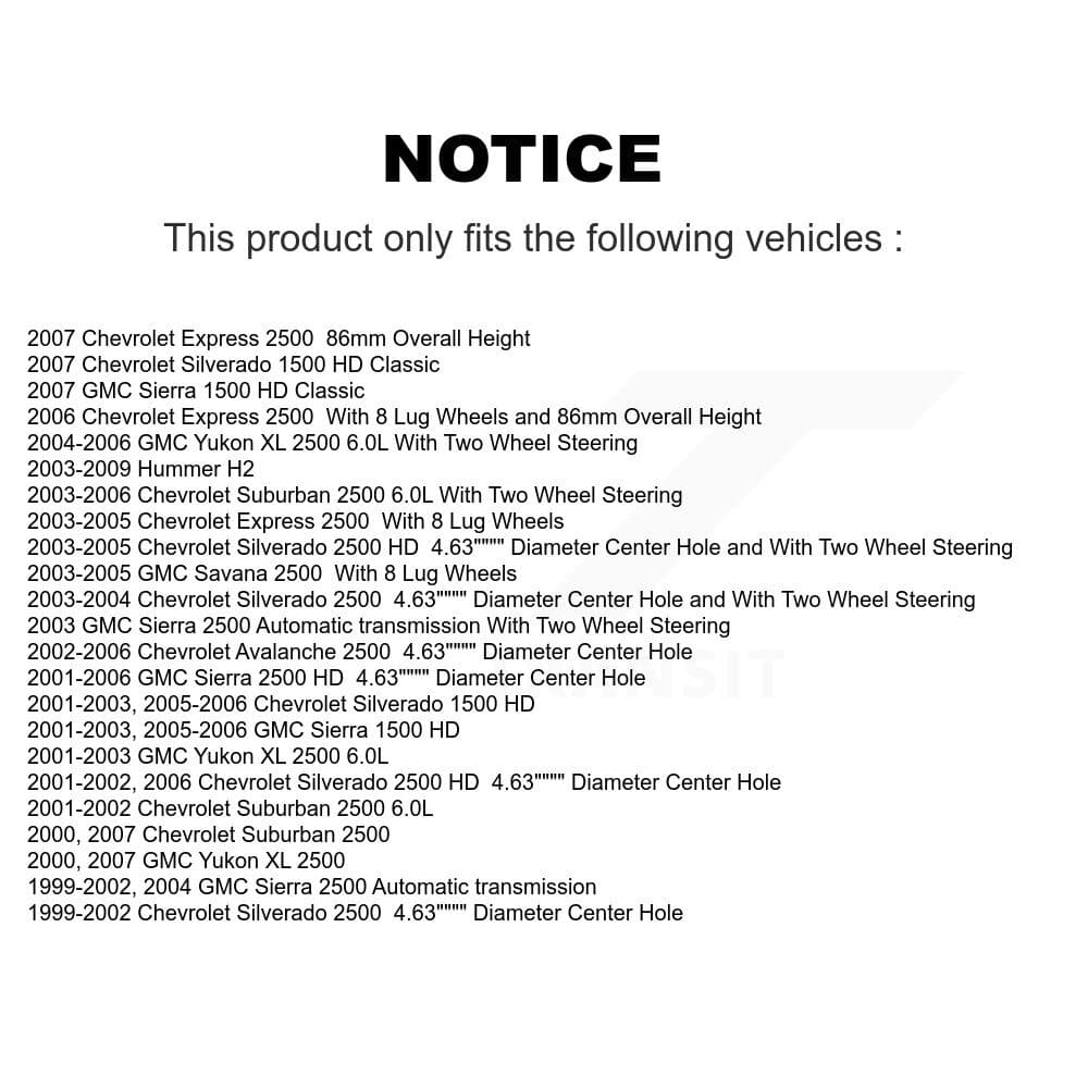 Genius - GCR-56830 - Rear Disc Brake Rotor image 14