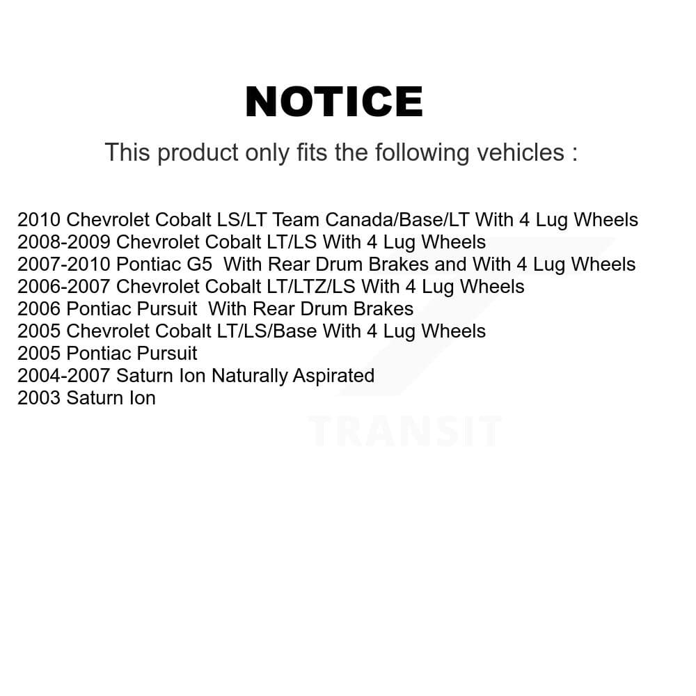 Genius - GCR-580137 - Front Disc Brake Rotor image 14