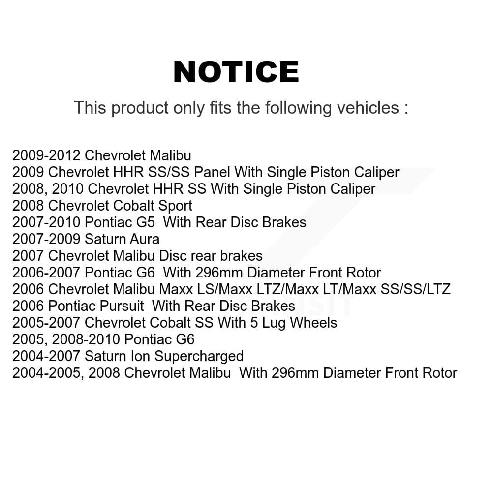 Genius - GCR-580184 - Front Disc Brake Rotor image 14