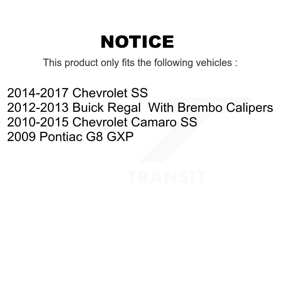 Genius - GCR-580756 - Front Disc Brake Rotor image 14