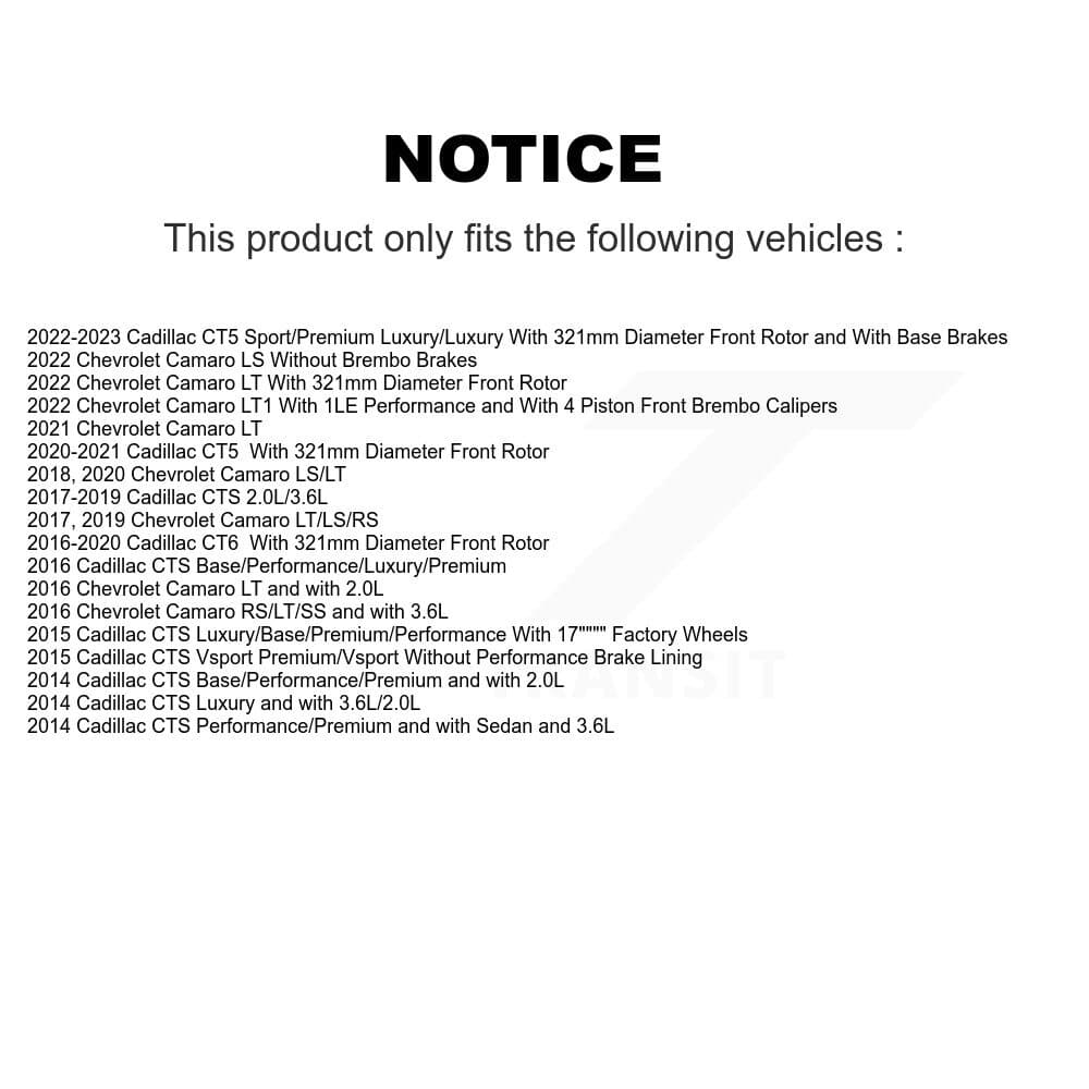 Genius - GCR-581913 - Front Disc Brake Rotor image 14