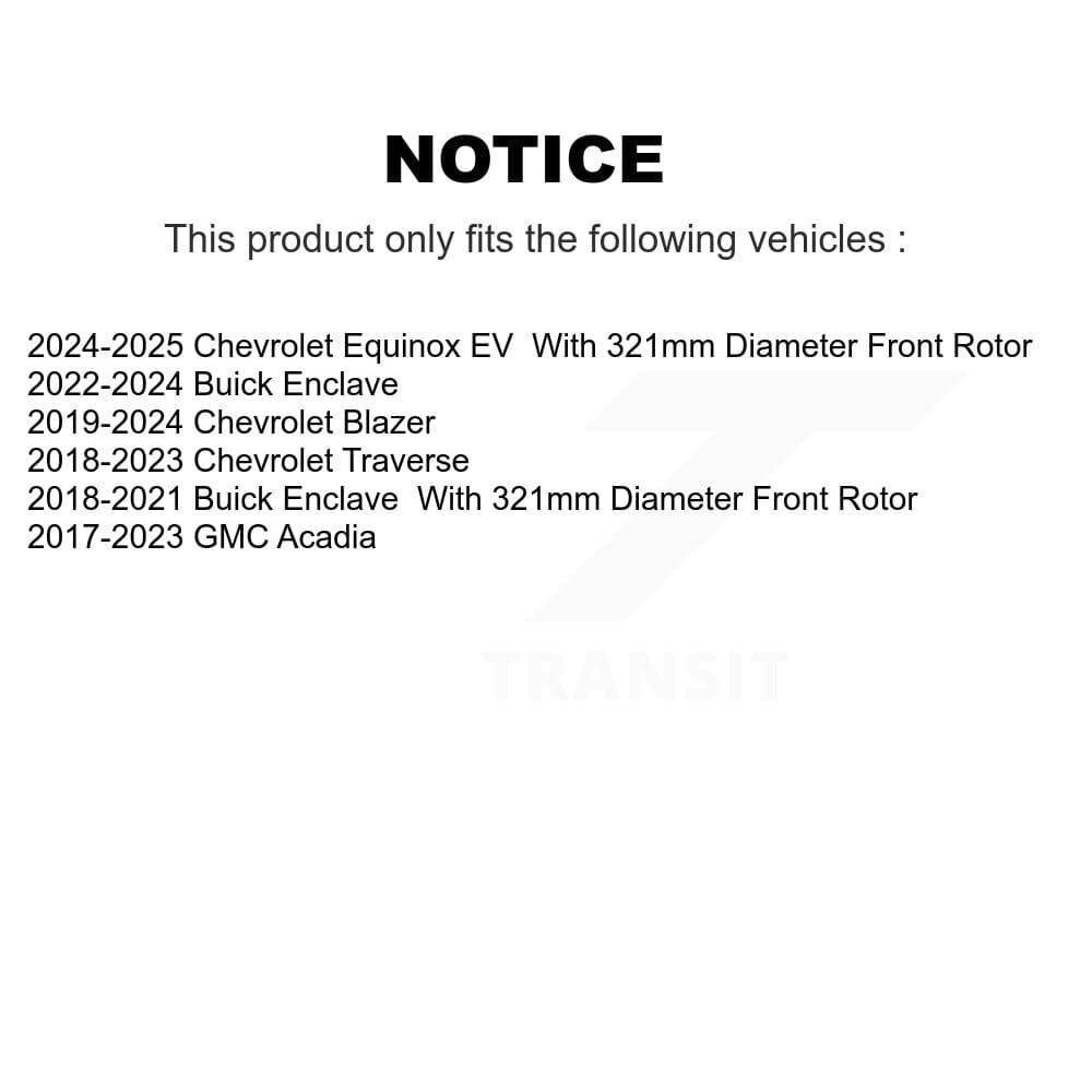 Genius - GCR-582061 - Front Disc Brake Rotor image 14