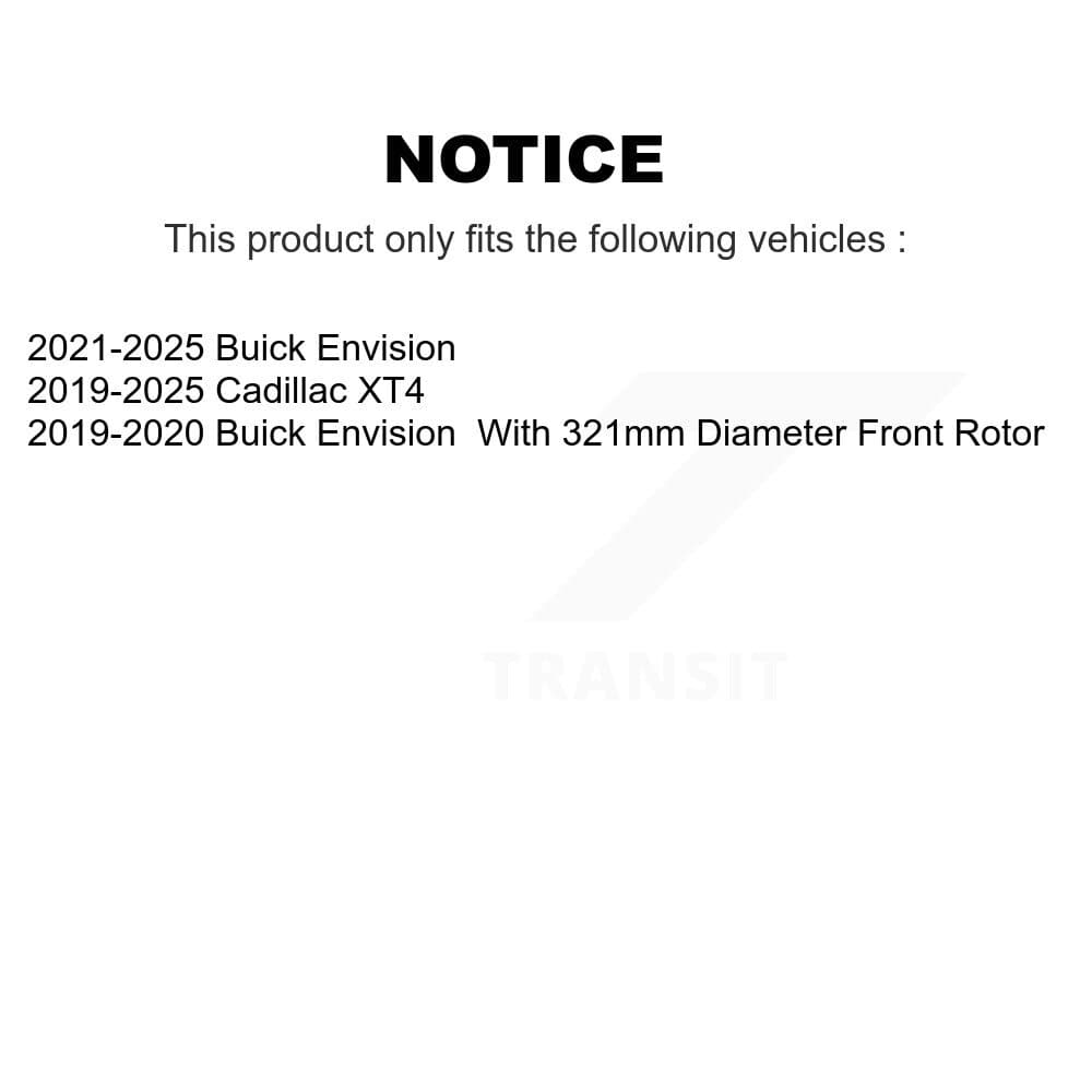 Genius - GCR-582455 - Front Disc Brake Rotor image 14