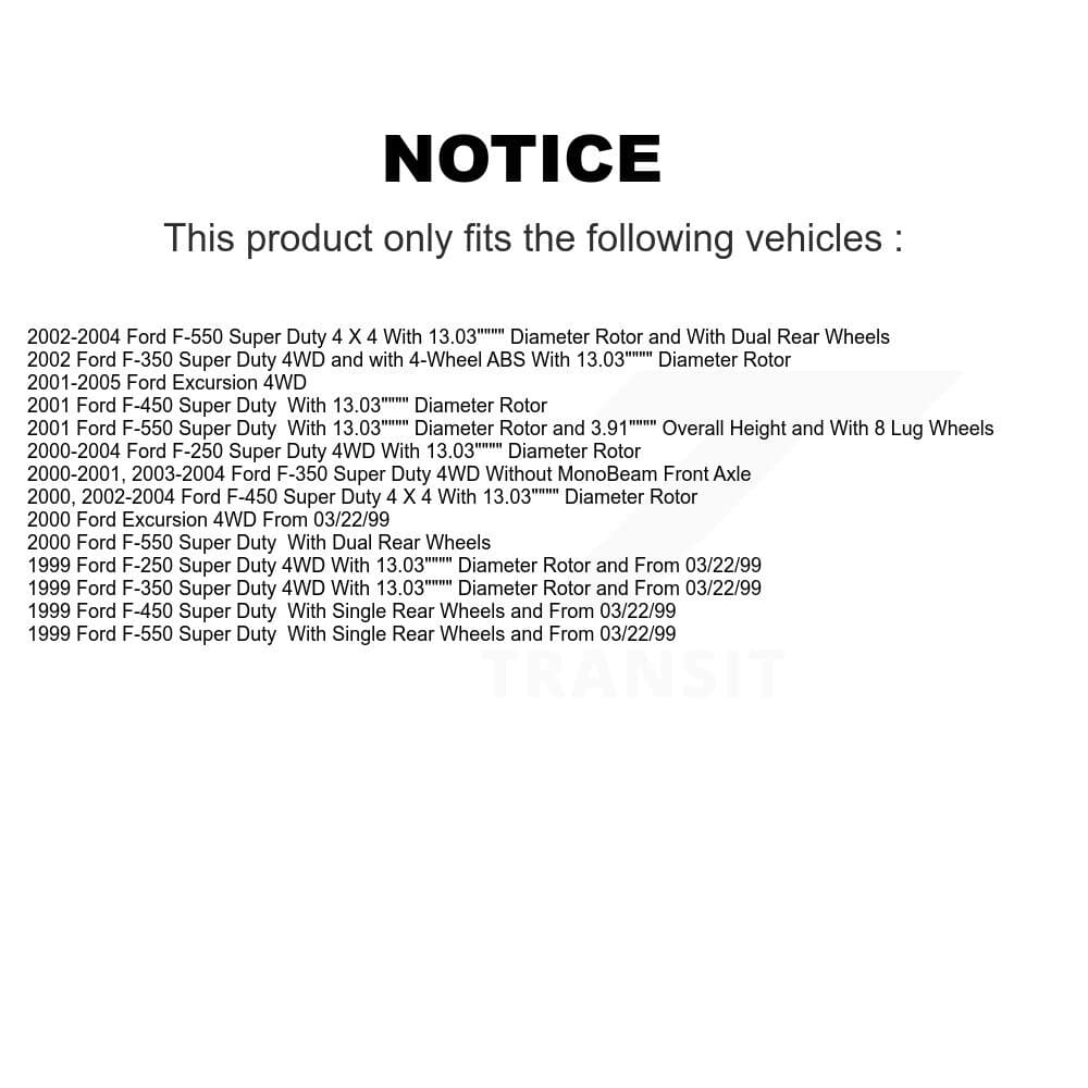 Genius - GCR-66914 - Front Disc Brake Rotor image 14