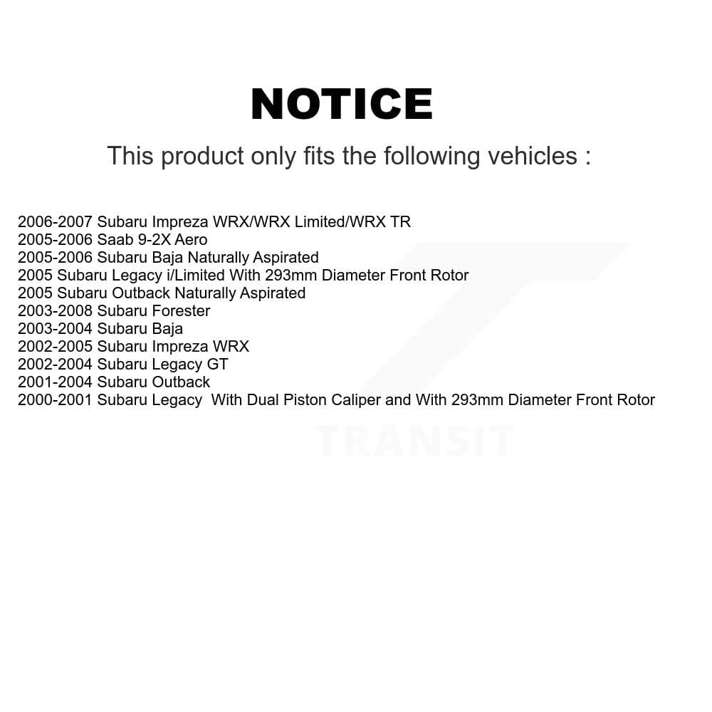 Genius - GCR-980141 - Front Disc Brake Rotor image 14