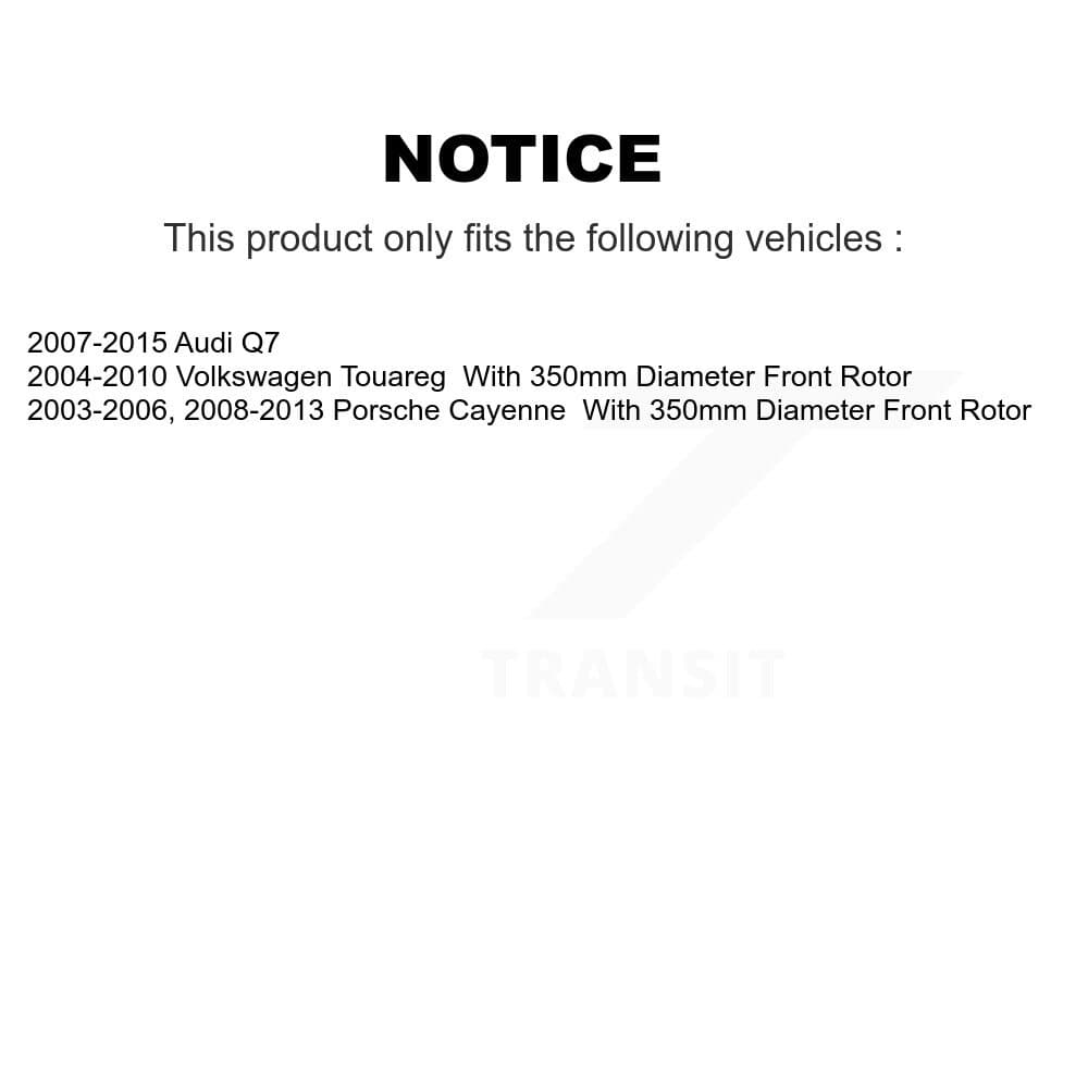 Genius - GCR-980311 - Front Left Disc Brake Rotor image 14
