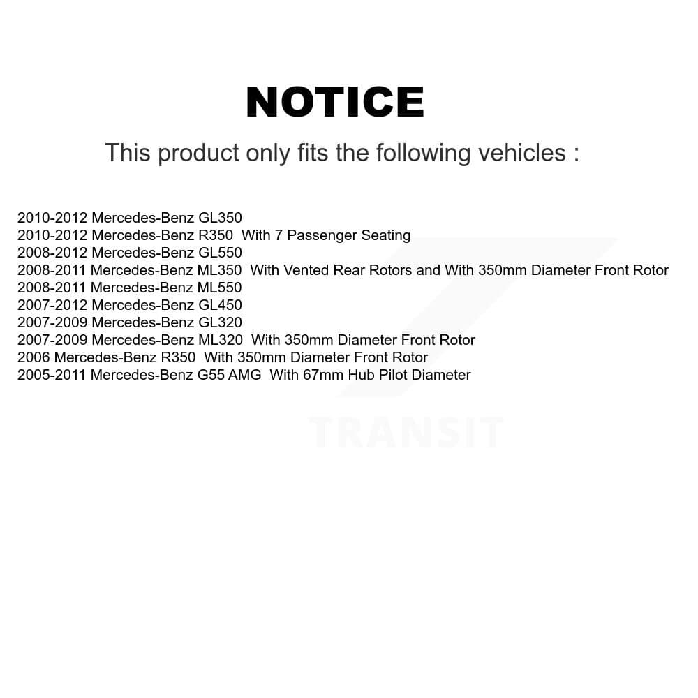 Genius - GCR-980426 - Front Disc Brake Rotor image 14