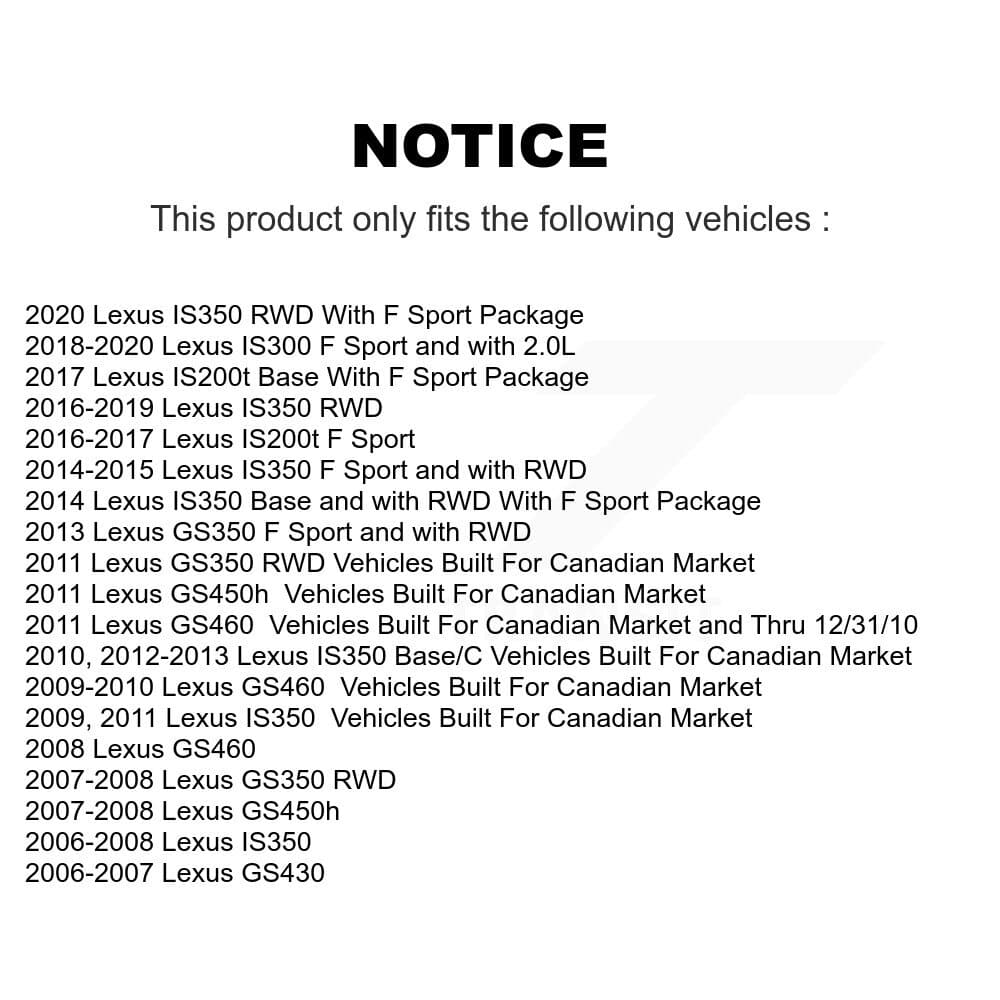 Genius - GCR-980492 - Front Right Disc Brake Rotor image 14