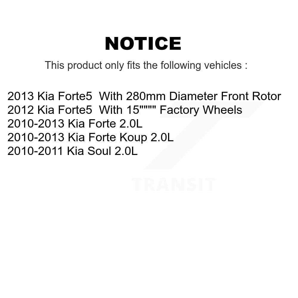 Genius - GCR-980752 - Front Disc Brake Rotor image 14
