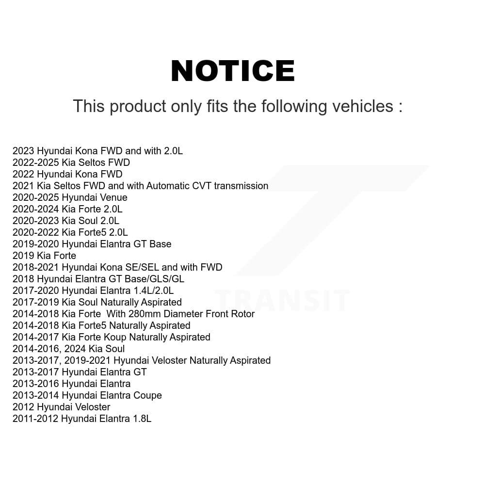 Genius - GCR-980897 - Front Disc Brake Rotor image 14