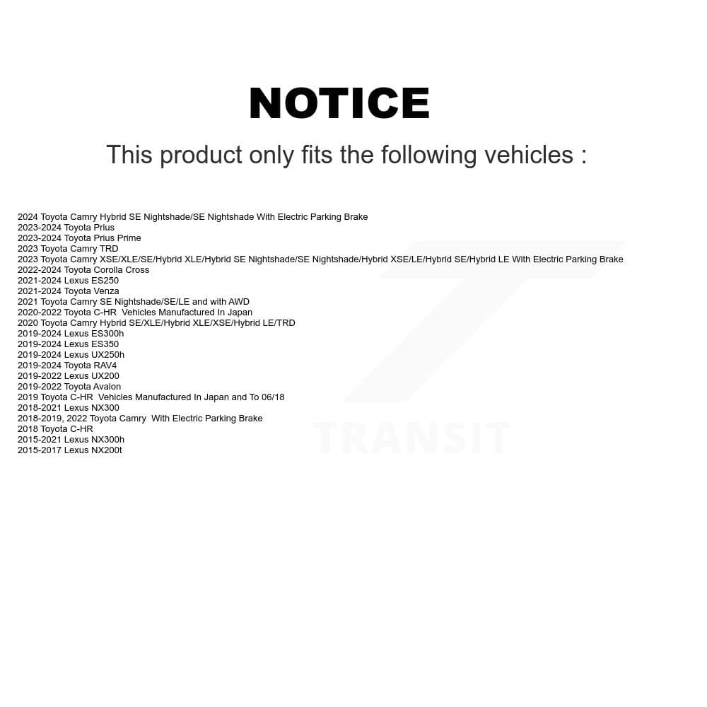 Genius - GCR-982045 - Rear Disc Brake Rotor image 14